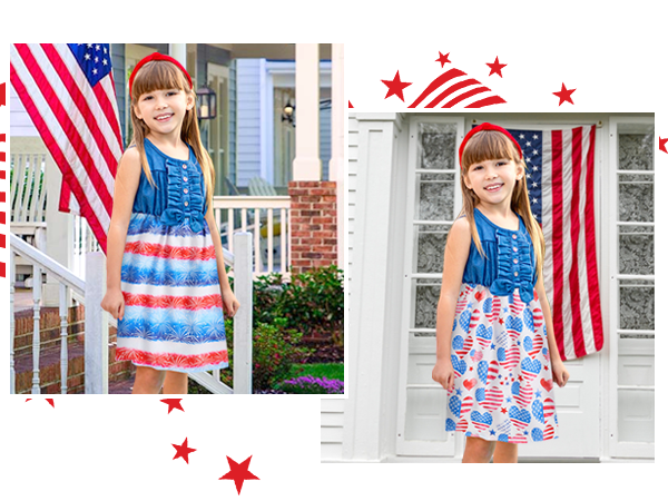 girls american dress