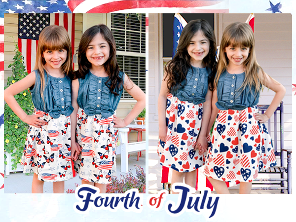 fourth of july dresses for girls