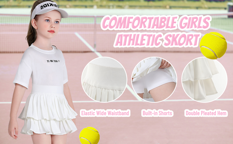 Comfortable atheletic skirt