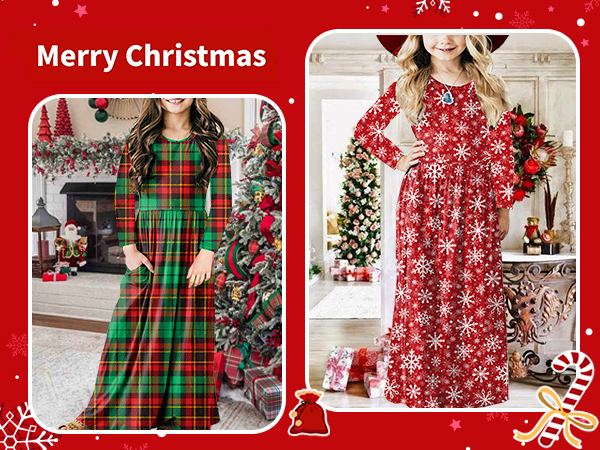 Merry Christmas Girl Dress