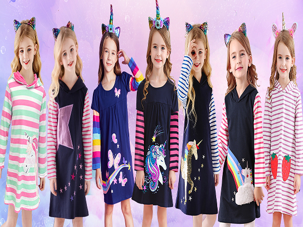 girl long sleeve party dresses