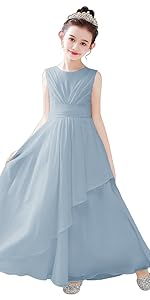 Elegant Bridesmaid Dress for Girls