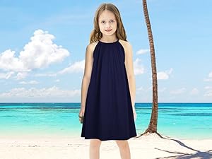 girls sleeveless dress