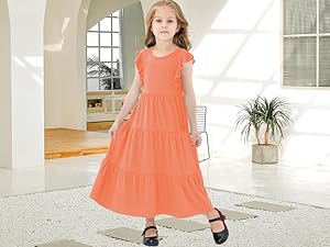 girls maxi dress