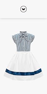 Kids Polly Striped Dress