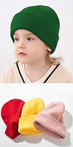 baby knit beanie cap