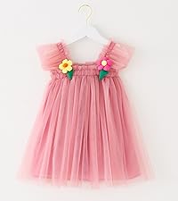 7021-toddler girls tulle tutu dress