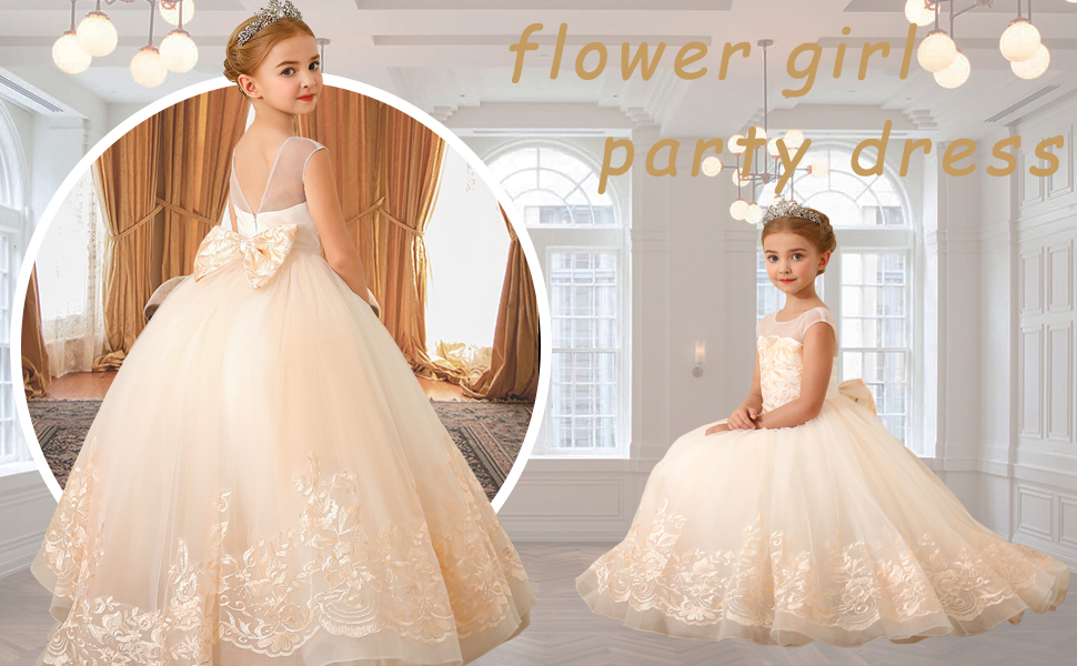 flower girl party dress