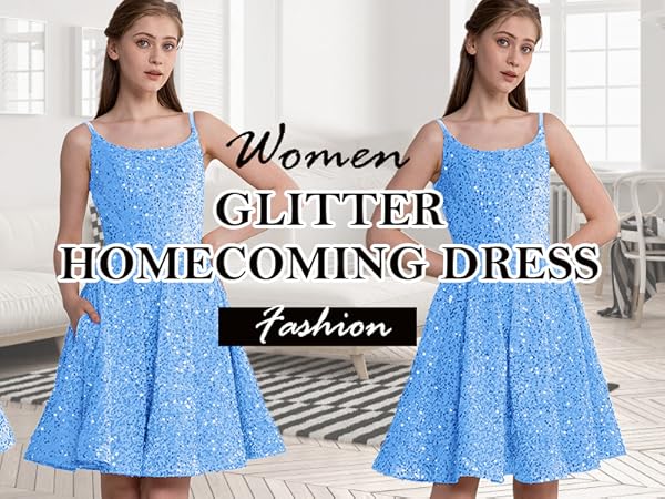 sequin homecoming dresses for teens