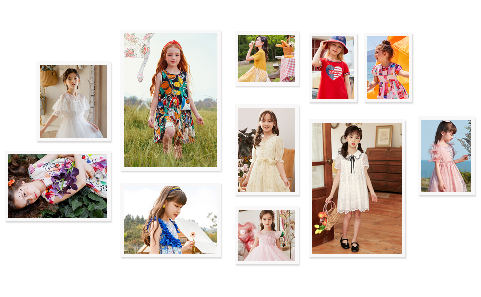 summer dresses for girls，cute dresses for girls 10-12，girls summer dresses，dresses for girls 10-12