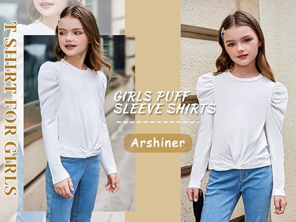 long sleeve shirts for girls