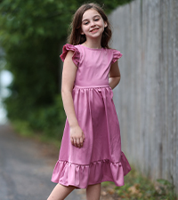 girls sleeveless dress