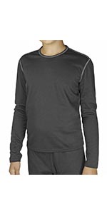 Pepper Bi-Ply Youth Crew kids boy girl winter base layer