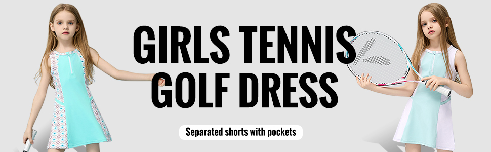 girls tennis golf dress