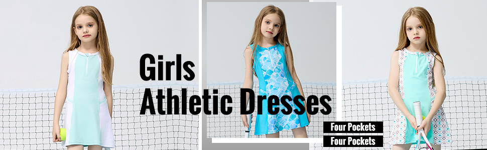 girls athletic dresses