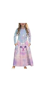 Cat Dress for Girls