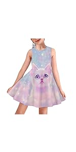 Cat Dress for Girls