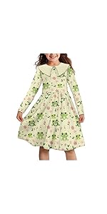 Frog Dress for Girls