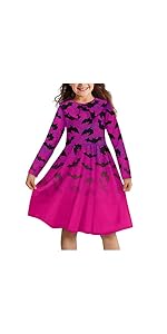 Halloween Bat Dress for Girls