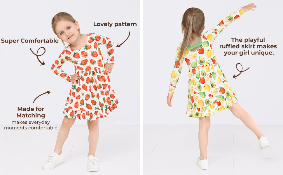 Our princess dress for toddler girls gives ultra-comfort during wearing.