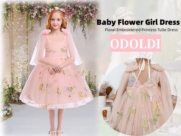 Baby Flower Girl Dress Fairy Dress