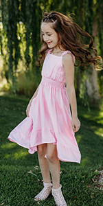 girl dress pink