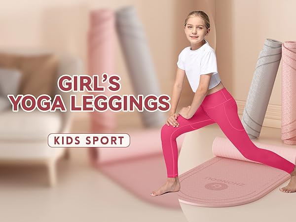 Girls Yoga Leggings