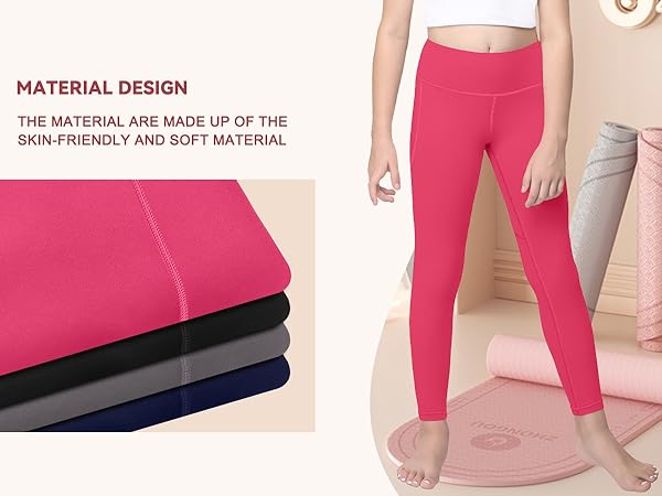 Girls Yoga Leggings