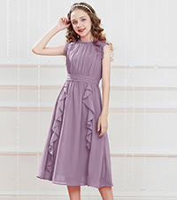 Girls Purple Dress