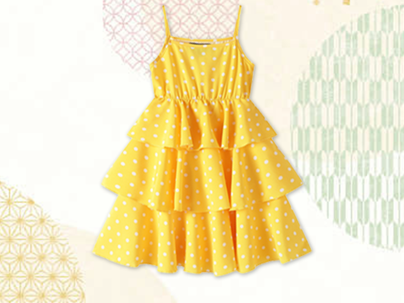 girls tiered dress