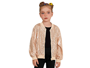 girls sequin jackets