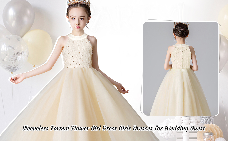 girls flower girl dress formal dresses for girls fancy dresses for girls 7-8 wedding dress for girls