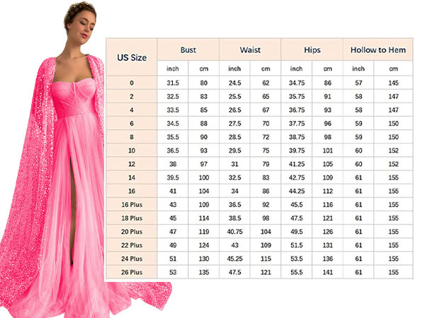 Spaghetti Strap Prom Dresses Sequin Tulle Long Ball Gown with Cape Formal Evening Dress