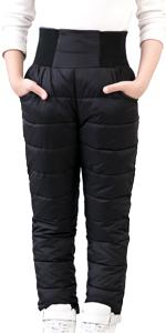 Girls Boys Snow Pants 2-9 Years old Thick