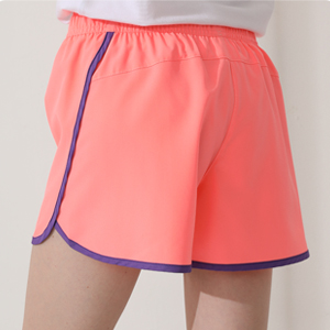 Girls'' Solid Running Shorts