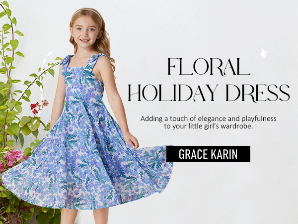 girls floral dress