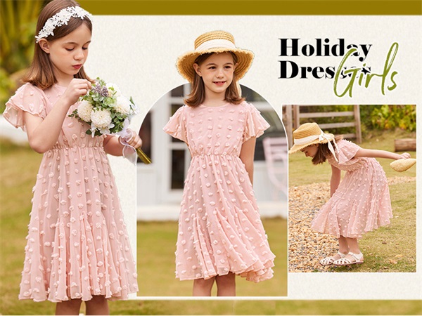 cute flower dress for girls