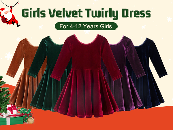 girl velet dress