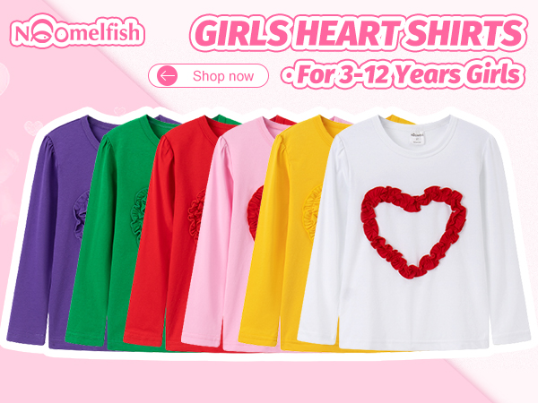 girl heart shirt