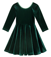 girl velet dress