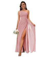 one shoulder bridesmaid dresses