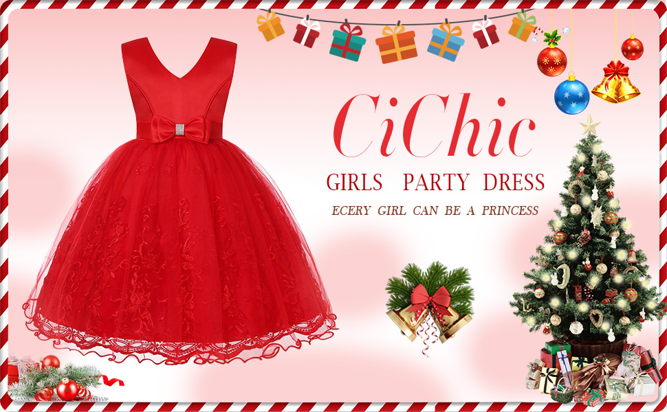 girls christmas party dress