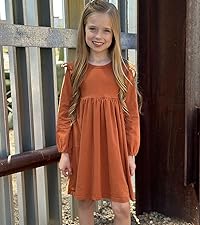 girls long sleeve dress size 4 5 6