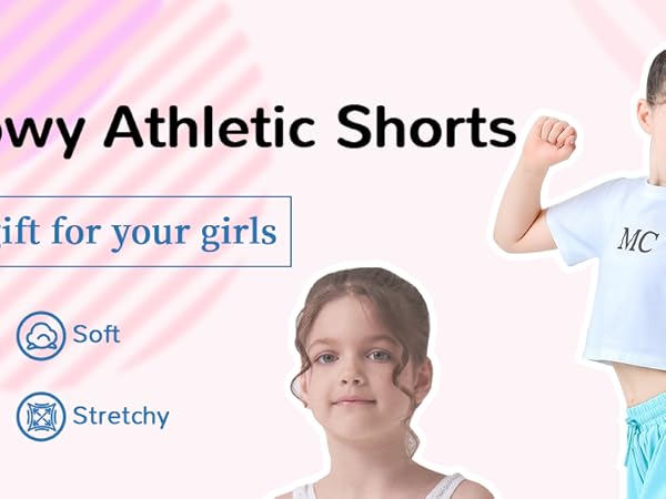 Flowy Shorts Girls Butterfly Shorts