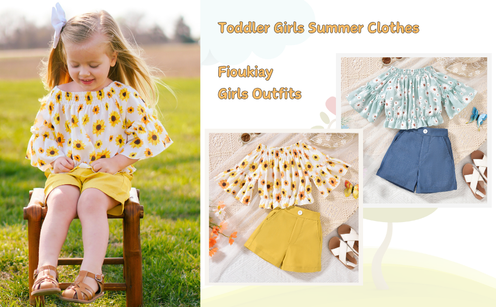 Toddler Girls Summer Clothes