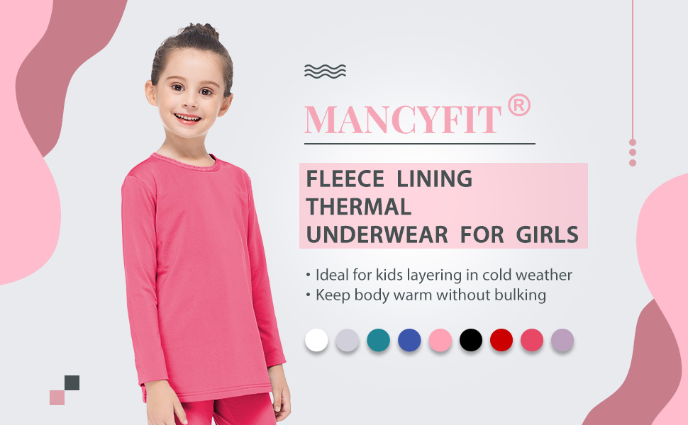 thermal underwear for girls