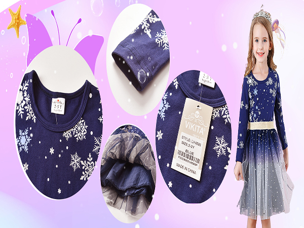 snow girls dresses