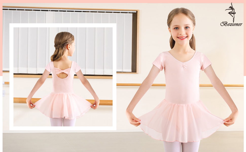 girls ballet dress  ballet leotards with skirts