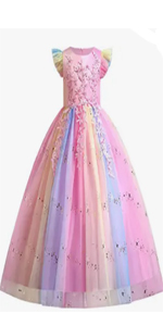 big puffy dresses for girls christmas