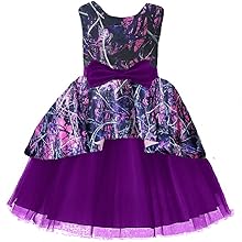 muddy girl camo special occasion party dress